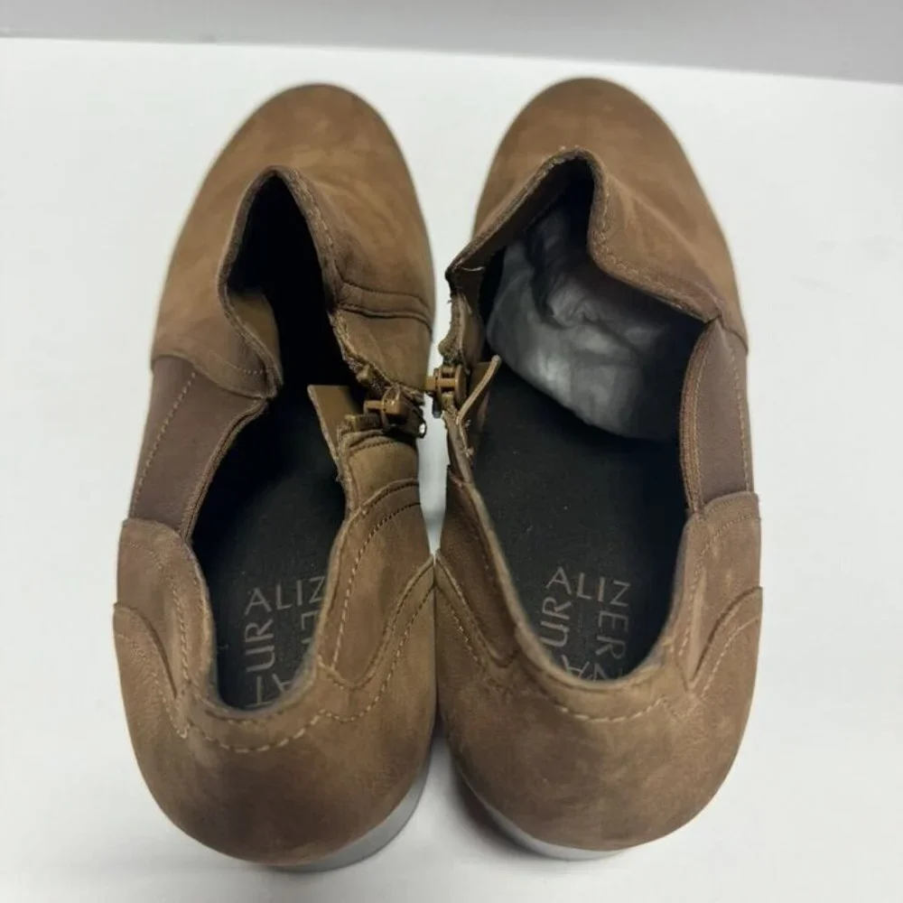 Naturalizer Womens Royal Boot Warm Oat Size 9 Wide